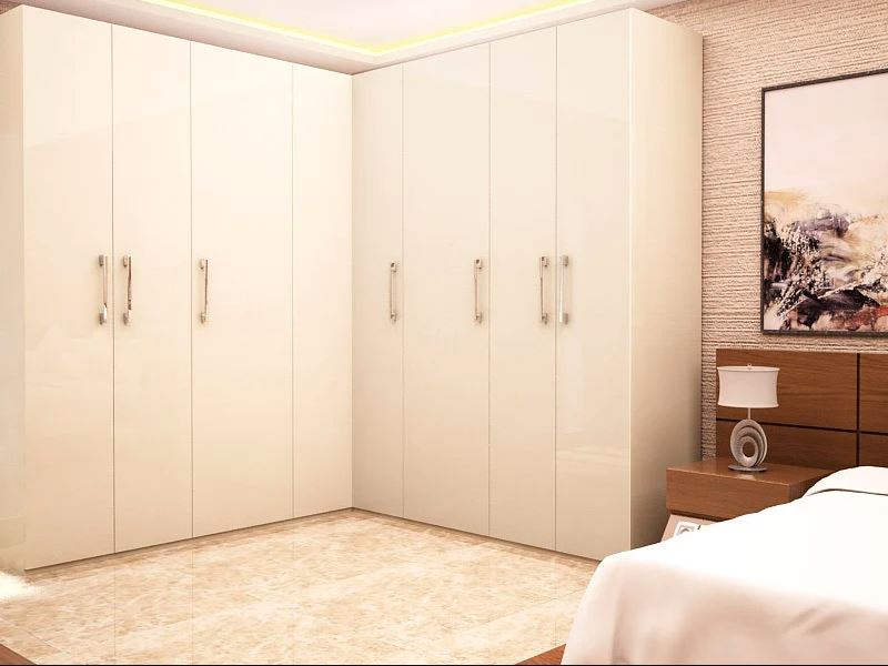 cream colour wardrobe