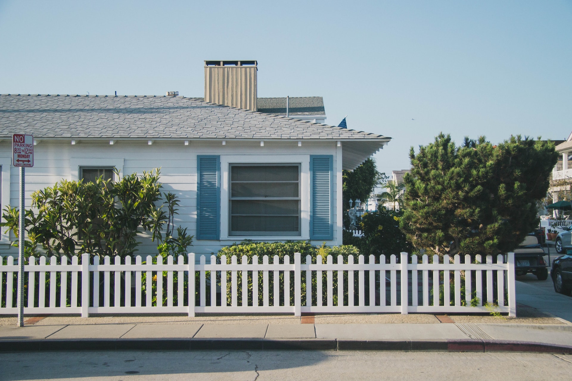 l shaped house front design