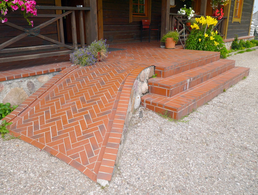 tiled ramp ideas