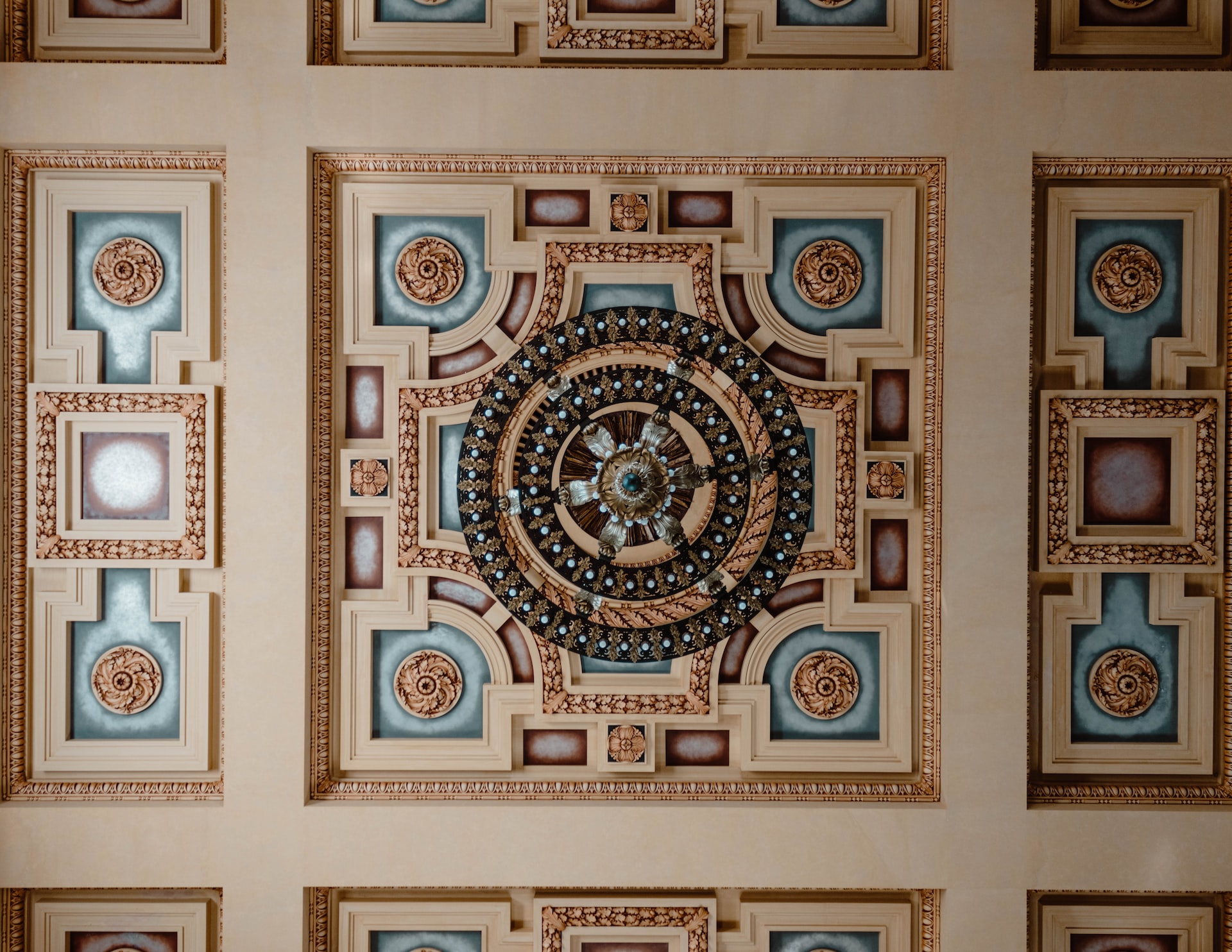 traditional pooja room false ceiling