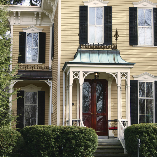 Warm Exterior House Colors